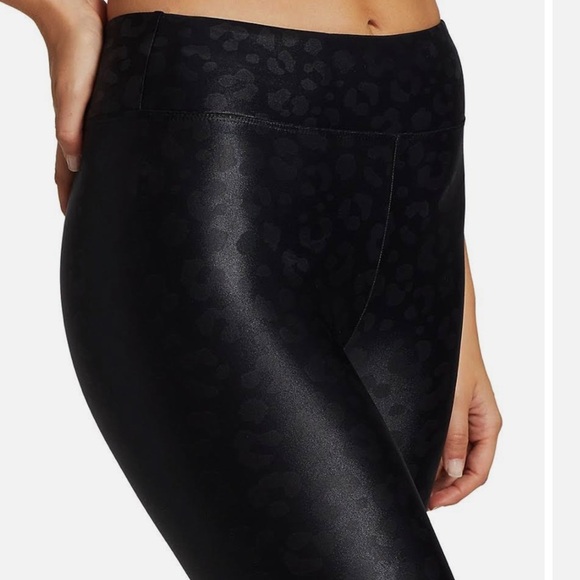 Koral Lustrous High Rise Leggings in Black Leopard BNWT​ - Picture 4 of 9